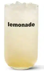 McDonald's Lemonade, a tangy and refreshing citrus drink made with fresh lemons