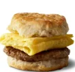 Sausage Biscuit with Egg